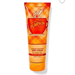 NWT Bath & Boy Works Marshmallow Pumpkin Latte Body Cream